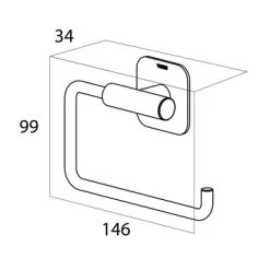 Tiger Toiletrolhouder Colar Zonder Klep Zwart 10 Tiger Toiletrolhouder Colar Zonder Klep Zwart -Gamma Badkamer Winkel 123 7318