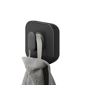 Tiger handdoekhaak Carv groot zwart Tiger Handdoekhaak Carv Groot Zwart -Gamma Badkamer Winkel 123 7348