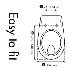 Cedo Monster Wc Bril Softclose Duroplast -Gamma Badkamer Winkel 123 7356