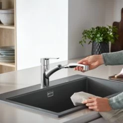 Grohe Quickfix Keukenkraan Start Uittrekbare Dual Spray -Gamma Badkamer Winkel 123 742