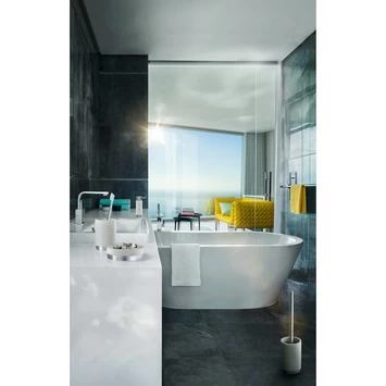 Blomus Toiletborstelhouder Ara Wit Blomus Toiletborstelhouder Ara Wit -Gamma Badkamer Winkel 123 7463