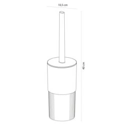 Sealskin Toiletborstelhouder Brave Staand Zwart -Gamma Badkamer Winkel 123 7562