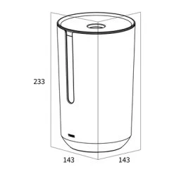 Tiger Reserverolhouder TESS Met Deksel Vrijstaand Blauw/zwart 7 Tiger Reserverolhouder TESS Met Deksel Vrijstaand Blauw/zwart -Gamma Badkamer Winkel 123 7568
