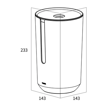 Tiger Reserverolhouder TESS met deksel vrijstaand blauw/zwart Tiger Reserverolhouder TESS Met Deksel Vrijstaand Blauw/zwart -Gamma Badkamer Winkel 123 7568