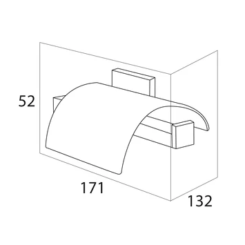 Tiger Toiletrolhouder Items met Klep RVS Tiger Toiletrolhouder Items Met Klep RVS -Gamma Badkamer Winkel 123 7638