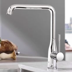 GROHE Keukenkraan Essence L-size Met Hendel Chroom -Gamma Badkamer Winkel 123 770