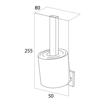Tiger Reserverolhouder Items Hangend RVS Tiger Reserverolhouder Items Hangend RVS -Gamma Badkamer Winkel 123 7738