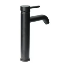 Atlantic Wastafelkraan Spencer Met Hendel Zwart -Gamma Badkamer Winkel 123 781