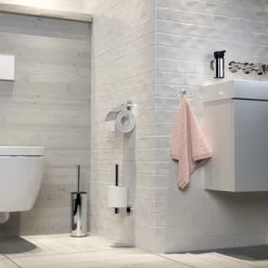 Tiger Noon Zelfklevende Kleine Haak Chroom -Gamma Badkamer Winkel 123 7815