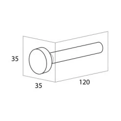 Tiger Reserverolhouder Sem Zwart -Gamma Badkamer Winkel 123 7838