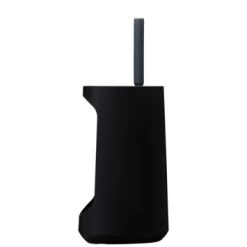 Tiger Toiletborstelhouder Tess Met Opbergvak Staand Zwart/antraciet -Gamma Badkamer Winkel 123 7965