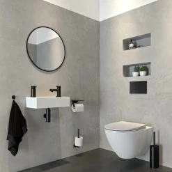 Tiger Zeepdispenser Noon Vrijstaand Zwart -Gamma Badkamer Winkel 123 7991