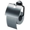 Haceka Toiletrolhouder Kosmos Tec Met Klep RVS -Gamma Badkamer Winkel 123 8046