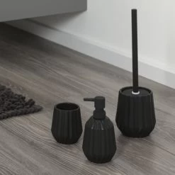 Sealskin Toiletborstel Met Houder Arte Zwart -Gamma Badkamer Winkel 123 8087