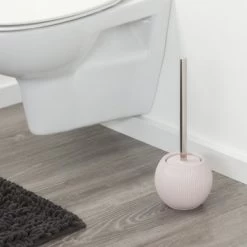 Sealskin Toiletborstel Met Houder Convex Lichtroze -Gamma Badkamer Winkel 123 8096