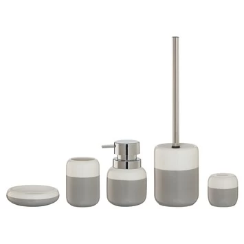 Sealskin Toiletborstelhouder Sphere Lichtgrijs Keramiek Sealskin Toiletborstelhouder Sphere Lichtgrijs Keramiek -Gamma Badkamer Winkel 123 8114