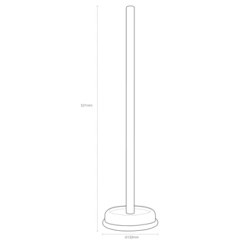 Sealskin Acero reserverolhouder zwart Sealskin Acero Reserverolhouder Zwart -Gamma Badkamer Winkel 123 8125