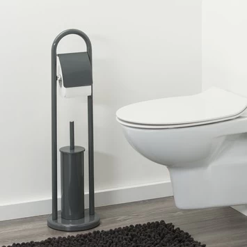 Sealskin Toiletrek Acero Metaal Grijs Sealskin Toiletrek Acero Metaal Grijs -Gamma Badkamer Winkel 123 8131