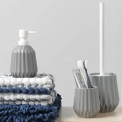 Sealskin Toiletborstel Met Houder Arte Grijs -Gamma Badkamer Winkel 123 8145