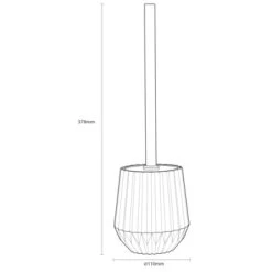 Sealskin Toiletborstel Met Houder Arte Grijs -Gamma Badkamer Winkel 123 8146