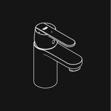 GROHE wastafelkraan Get S-size met hendel en afvoerplug Chroom GROHE Wastafelkraan Get S-size Met Hendel En Afvoerplug Chroom -Gamma Badkamer Winkel 123 816