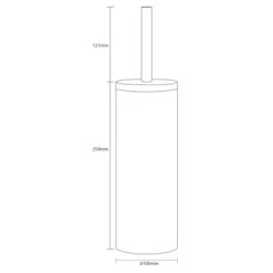 Sealskin Toiletborstel Met Houder Grace Wit 8 Sealskin Toiletborstel Met Houder Grace Wit -Gamma Badkamer Winkel 123 8195