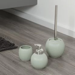 Sealskin Toiletborstel Met Houder Convex Licht Aqua 6 Sealskin Toiletborstel Met Houder Convex Licht Aqua -Gamma Badkamer Winkel 123 8222