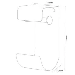 Sealskin WC-rolhouder Brix Metaal Wit -Gamma Badkamer Winkel 123 8235