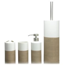 Sealskin Toiletborstelhouder Doppio Ecru 5 Sealskin Toiletborstelhouder Doppio Ecru -Gamma Badkamer Winkel 123 8270