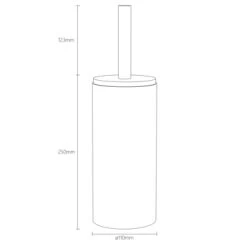 SEALSKIN Seaslkin Toiletborstelhouder Blend Terrazzo Staand -Gamma Badkamer Winkel 123 8297