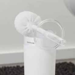 Sealskin Toiletborstel Met Houder Bloom Wit 4 Sealskin Toiletborstel Met Houder Bloom Wit -Gamma Badkamer Winkel 123 8306