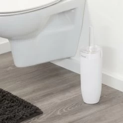 Sealskin Toiletborstel Met Houder Bloom Wit 5 Sealskin Toiletborstel Met Houder Bloom Wit -Gamma Badkamer Winkel 123 8307