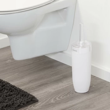 Sealskin Toiletborstel met houder Bloom Wit Sealskin Toiletborstel Met Houder Bloom Wit -Gamma Badkamer Winkel 123 8307