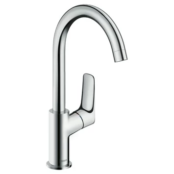 Hansgrohe Wastafelkraan MyCube met Hendel Chroom Hansgrohe Wastafelkraan MyCube Met Hendel Chroom -Gamma Badkamer Winkel 123 831