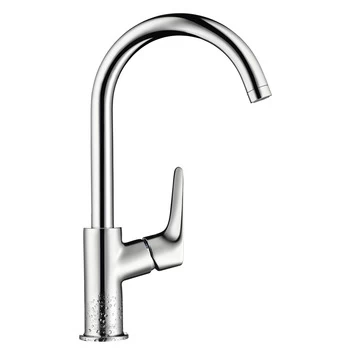 Hansgrohe Wastafelkraan MyCube met Hendel Chroom Hansgrohe Wastafelkraan MyCube Met Hendel Chroom -Gamma Badkamer Winkel 123 832