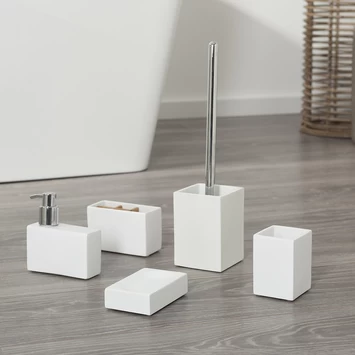 Tiger Toiletborstelhouder Cura Wit SEALSKIN Tiger Toiletborstelhouder Cura Wit -Gamma Badkamer Winkel 123 8323