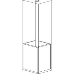 SEALSKIN Tiger Toiletborstelhouder Cura Wit 8 SEALSKIN Tiger Toiletborstelhouder Cura Wit -Gamma Badkamer Winkel 123 8325