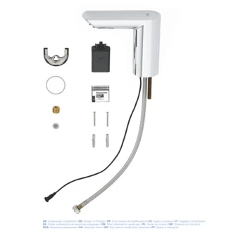 GROHE fonteinkraan Bau Cosmopolitan met infrarood sensor Chroom 15cm GROHE Fonteinkraan Bau Cosmopolitan Met Infrarood Sensor Chroom 15cm -Gamma Badkamer Winkel 123 843