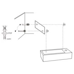 Differnz Fonteinset Ravo Rechts Wit Keramiek 8 Differnz Fonteinset Ravo Rechts Wit Keramiek -Gamma Badkamer Winkel 123 8459