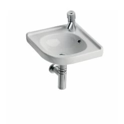 Sphinx Hoekfontein 300 Basic Wit Keramiek 46.7x40.5x15 Cm