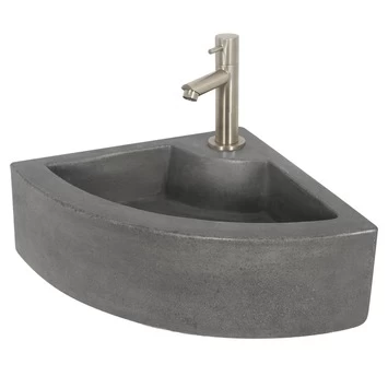 Atlantic Kevin fonteinset kwartrond beton Atlantic Kevin Fonteinset Kwartrond Beton -Gamma Badkamer Winkel 123 8472