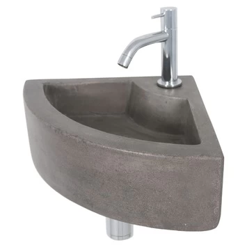 Atlantic Kevin fonteinset kwartrond beton Atlantic Kevin Fonteinset Kwartrond Beton -Gamma Badkamer Winkel 123 8474