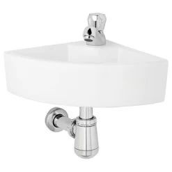 Atlantic Fonteinset Evan Kwartrond Wit 28x28x10 Cm