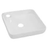 Van Marcke Waskom Fontana Opbouw Wit Keramiek 40x40x12.5 Cm -Gamma Badkamer Winkel 123 8518