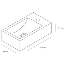Differnz Fonteinset Cheops Grijs Natuursteen 40x23x11 Cm 12 Differnz Fonteinset Cheops Grijs Natuursteen 40x23x11 Cm -Gamma Badkamer Winkel 123 8531