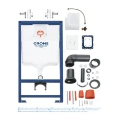 Grohe Rapid SI Inbouwreservoir Met Duwplaat -Gamma Badkamer Winkel 123 8585