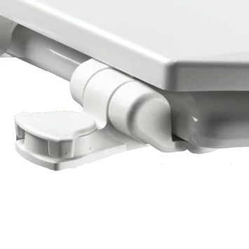 Bemis WC bril Chicago Wit Hout met Kunststof Softclose Bemis WC Bril Chicago Wit Hout Met Kunststof Softclose -Gamma Badkamer Winkel 123 8610