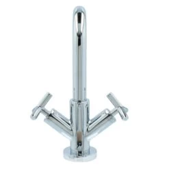 Absolut Wastafelkraan Post 2-knops Chroom -Gamma Badkamer Winkel 123 862