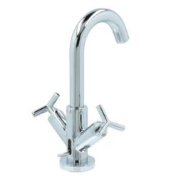 Absolut Wastafelkraan Post 2-knops Chroom -Gamma Badkamer Winkel 123 863