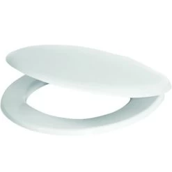 Handson WC Bril Timo Wit Kunststof Met Softclose -Gamma Badkamer Winkel 123 8630